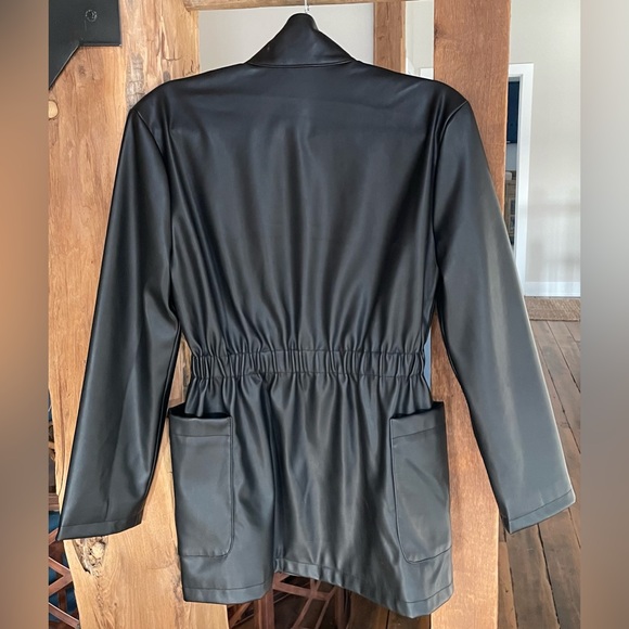 Steve Madden Black Leather Jacket - Picture 4 of 11